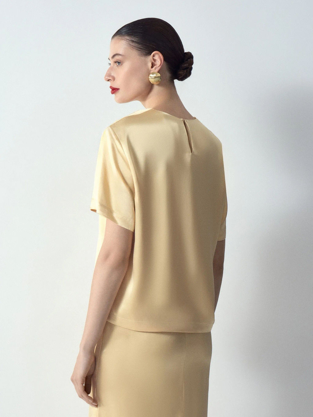 Блузка с коротким рукавом, B3118/gloppy