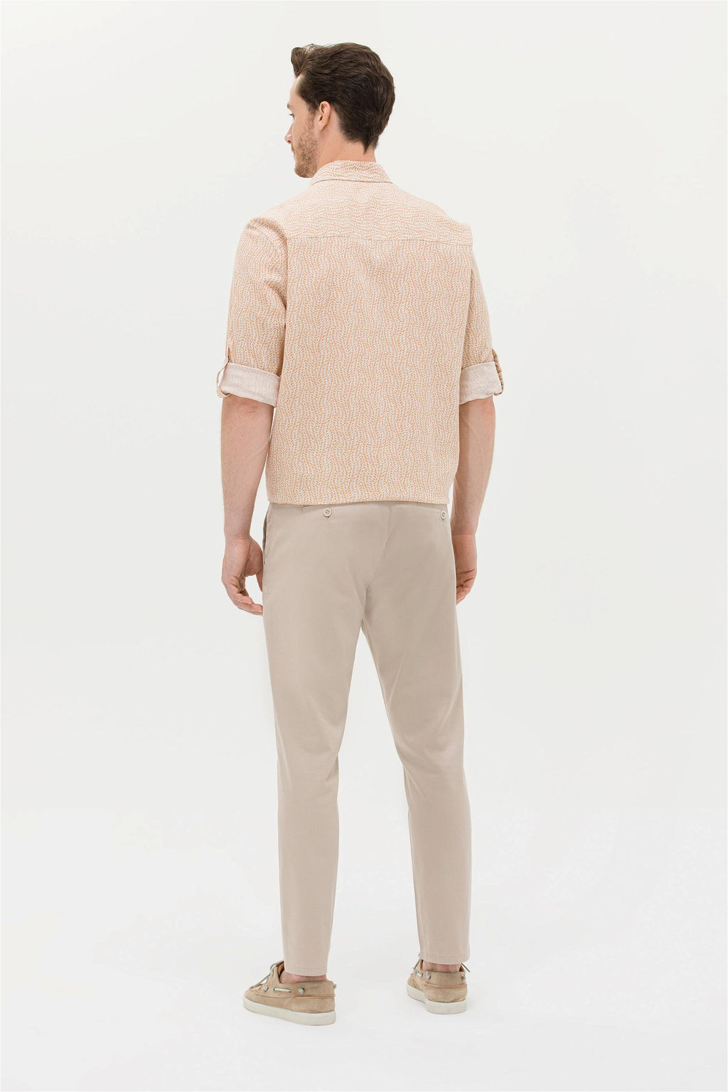 Мужские брюки из плотной ткани Stone - U.s. polo assn фото 11