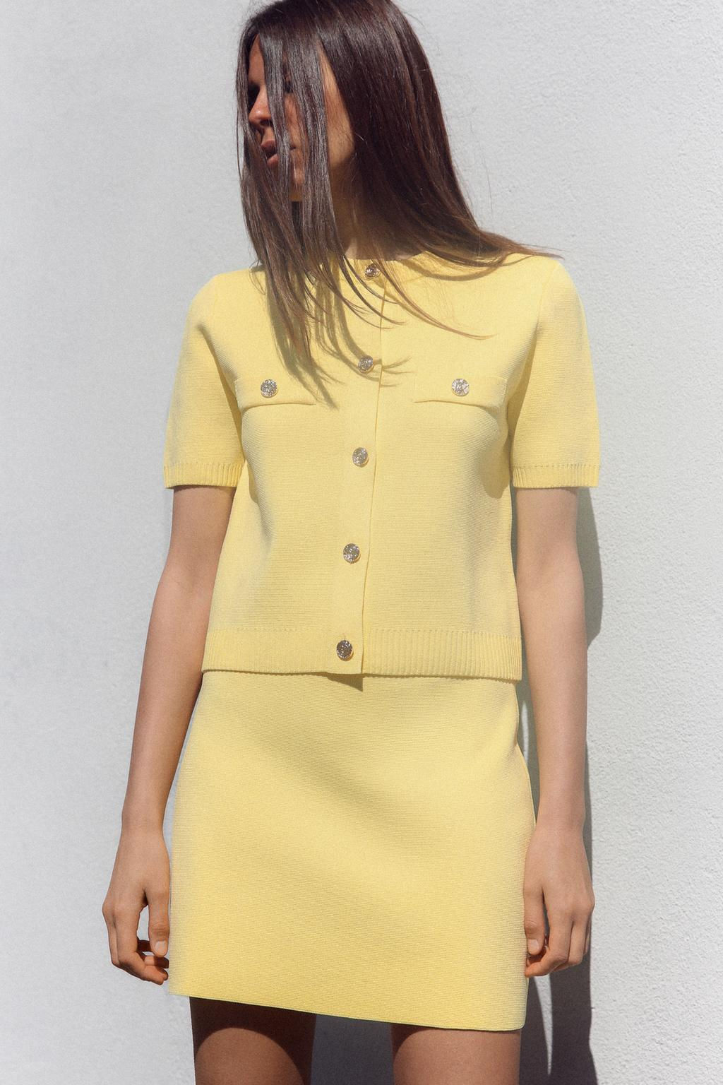 KNIT MINI SKIRT - Zara фото 17