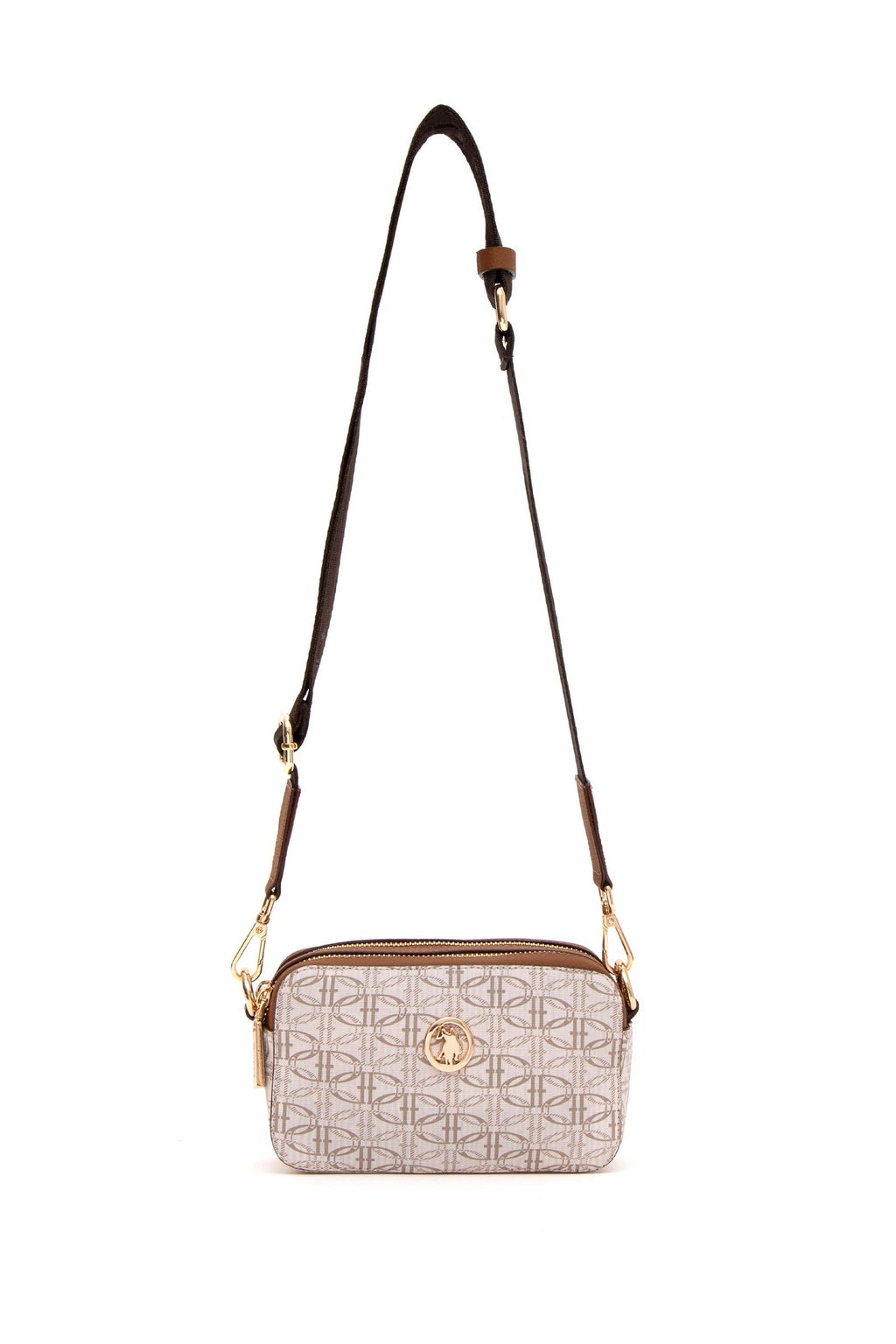 Женская бежевая сумка - U.s. polo assn фото 6