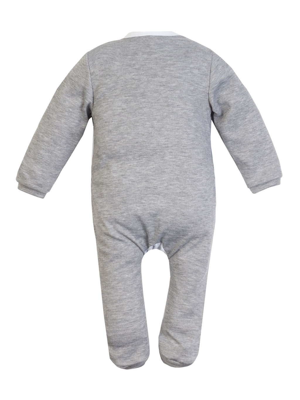 Комбинезон ясельный серый бабочка
