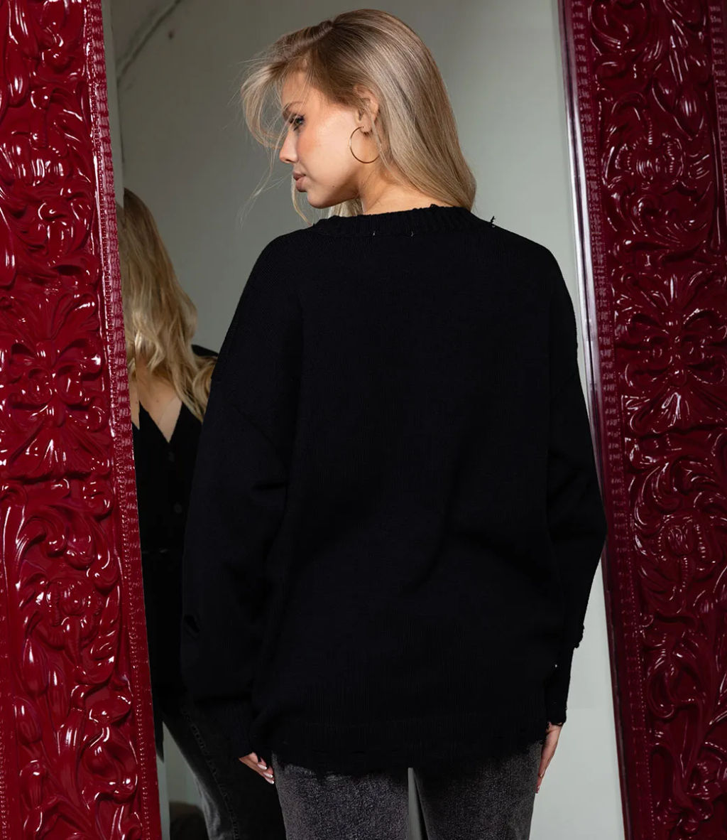 Кардиган #КТ882 (6), чёрный