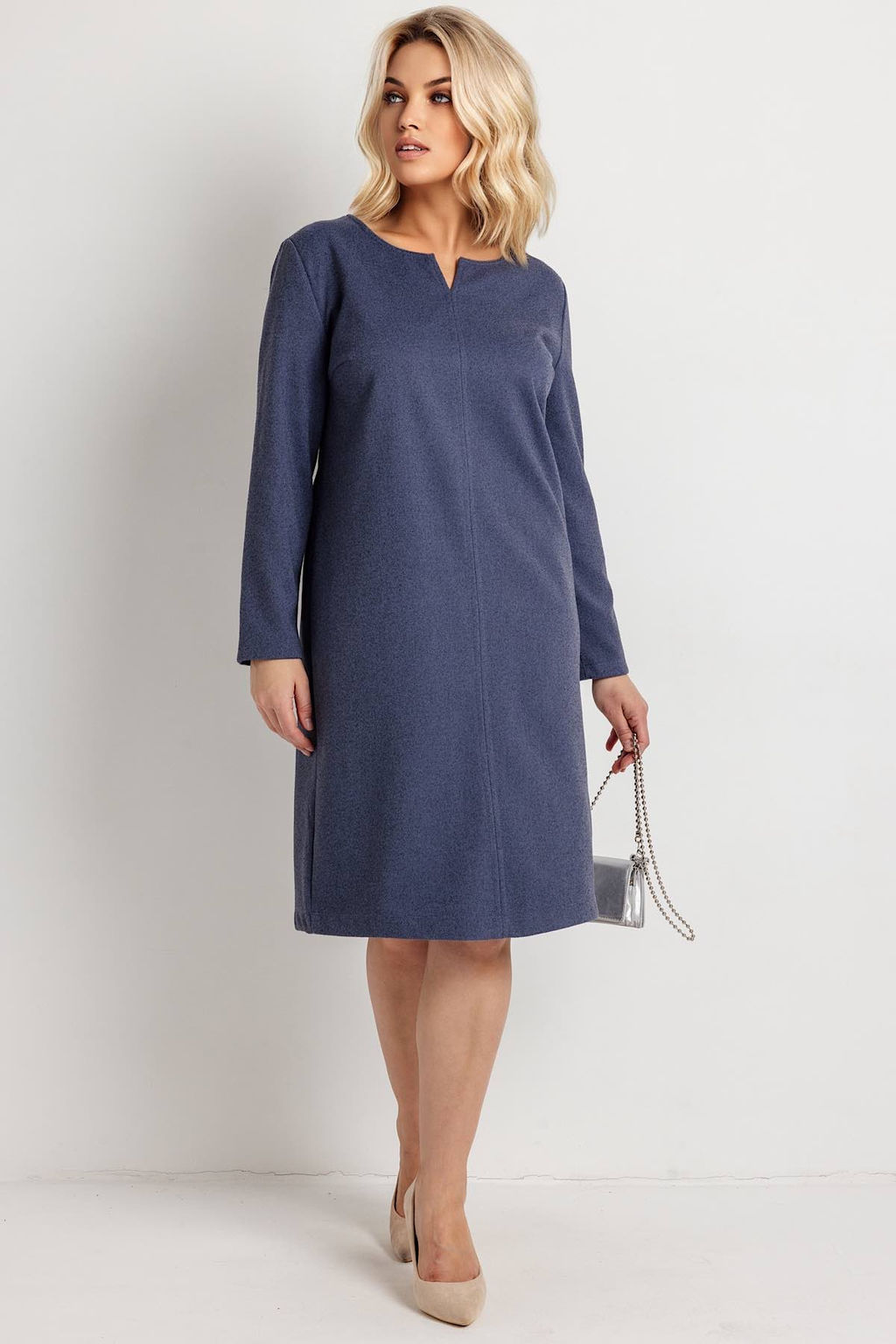 Платье женское 6162Н/01/Джинсовый