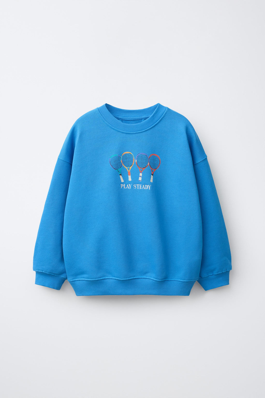SUDADERA BORDADO TENIS / Azul?n - Zara фото 2