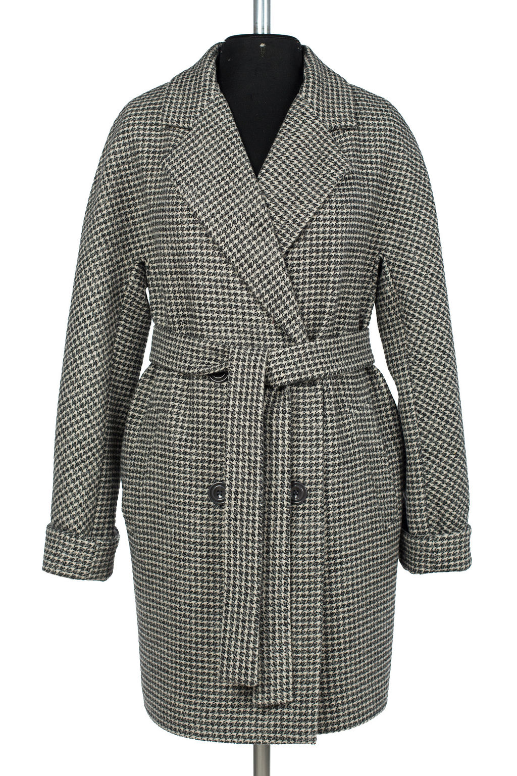 Пальто женское демисезонное (пояс) - El podio фото 6