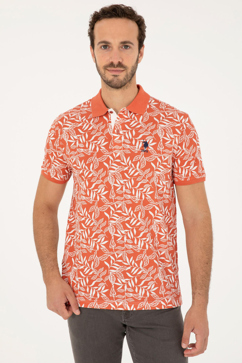 U. S. Polo Assn / Мужская футболка с пудрой - U.s. polo assn фото 10