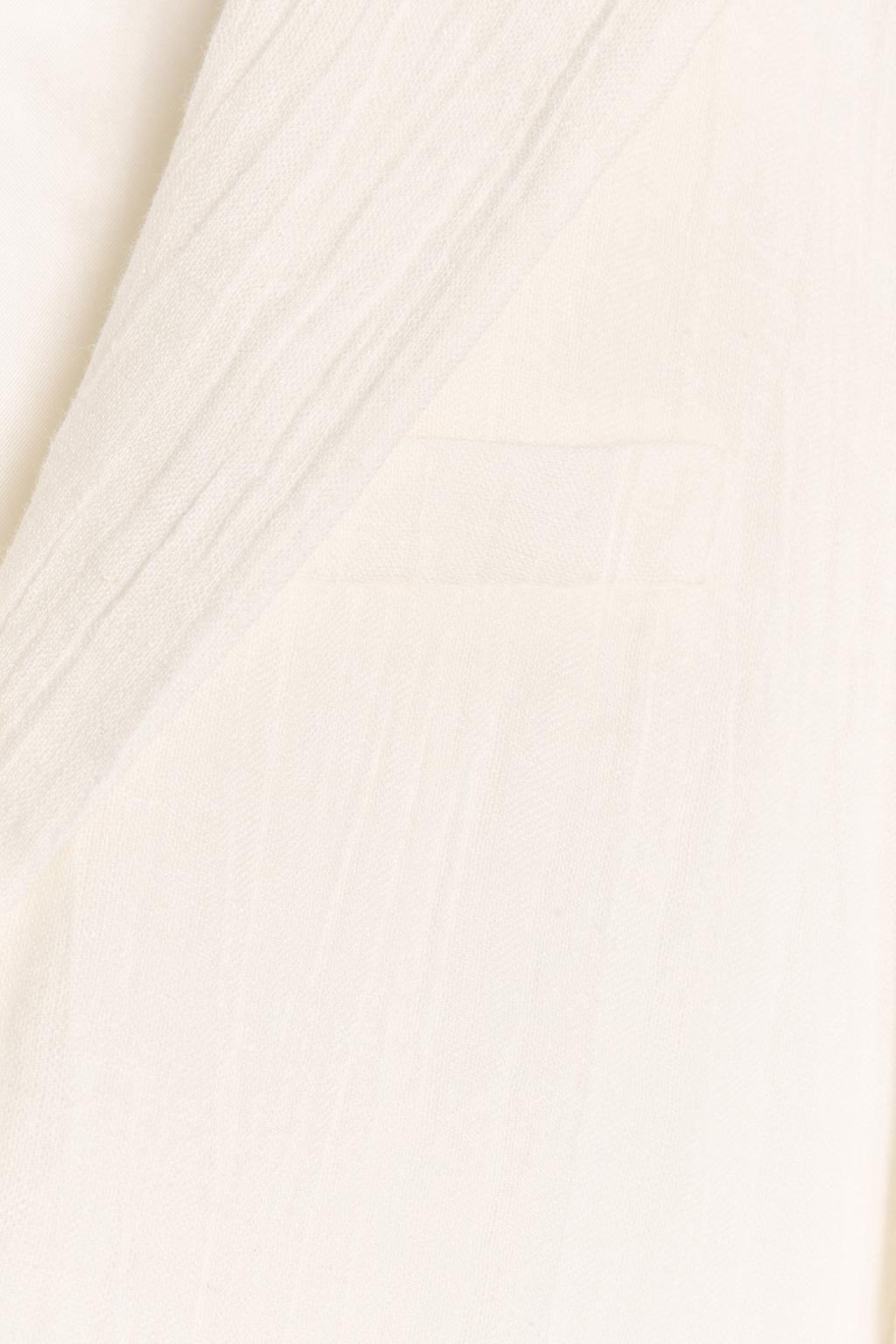 ZW COLLECTION LINEN FROCK COAT - Zara фото 10