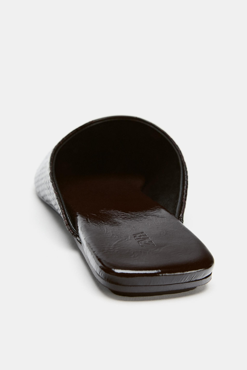 LIMITED EDITION LEATHER MULES - Zara фото 7
