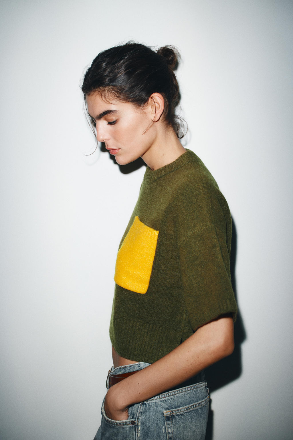 SHORT SLEEVE KNIT SWEATER - Zara фото 4