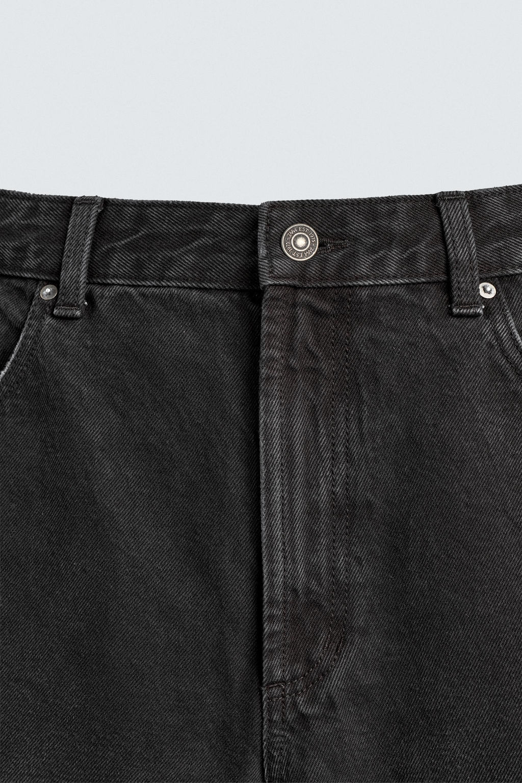 PANTAL?N BARREL FIT / Negro - Zara фото 9