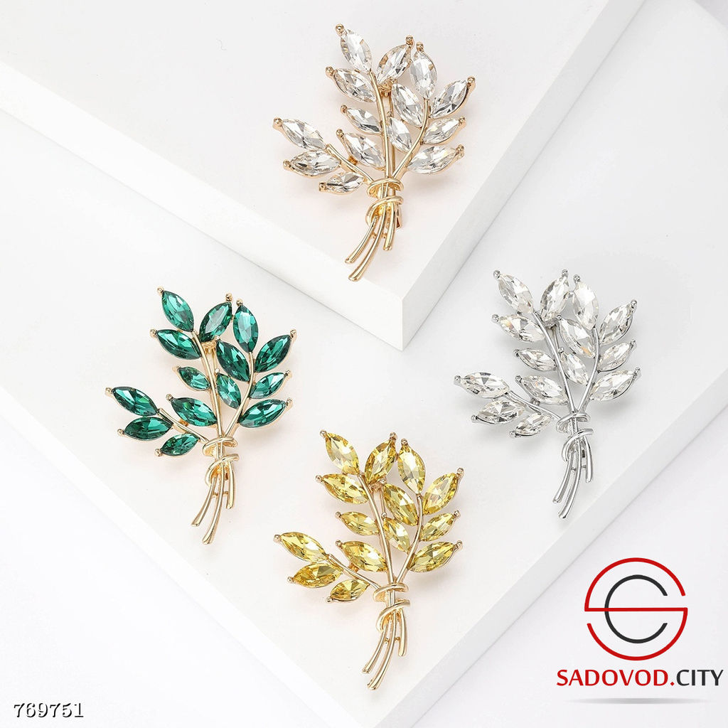 Брошь женская бижутерия 1 шт - Zum ming фото 2