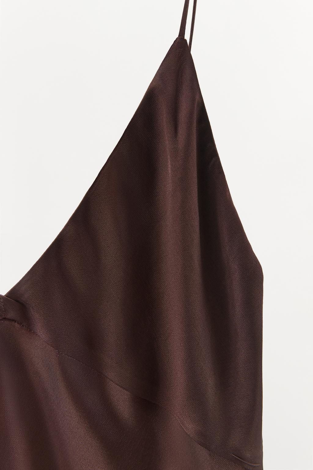 SATIN TOP WITH SLITS - Zara фото 6