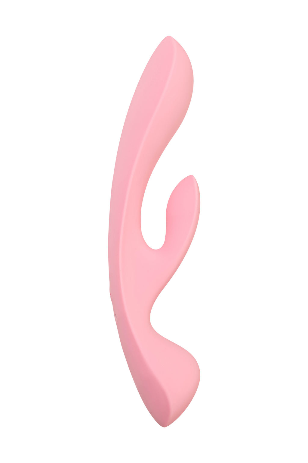 Нереалистичный вибратор Satisfyer Triple Oh, силикон, розовый, 24 см  фото 4