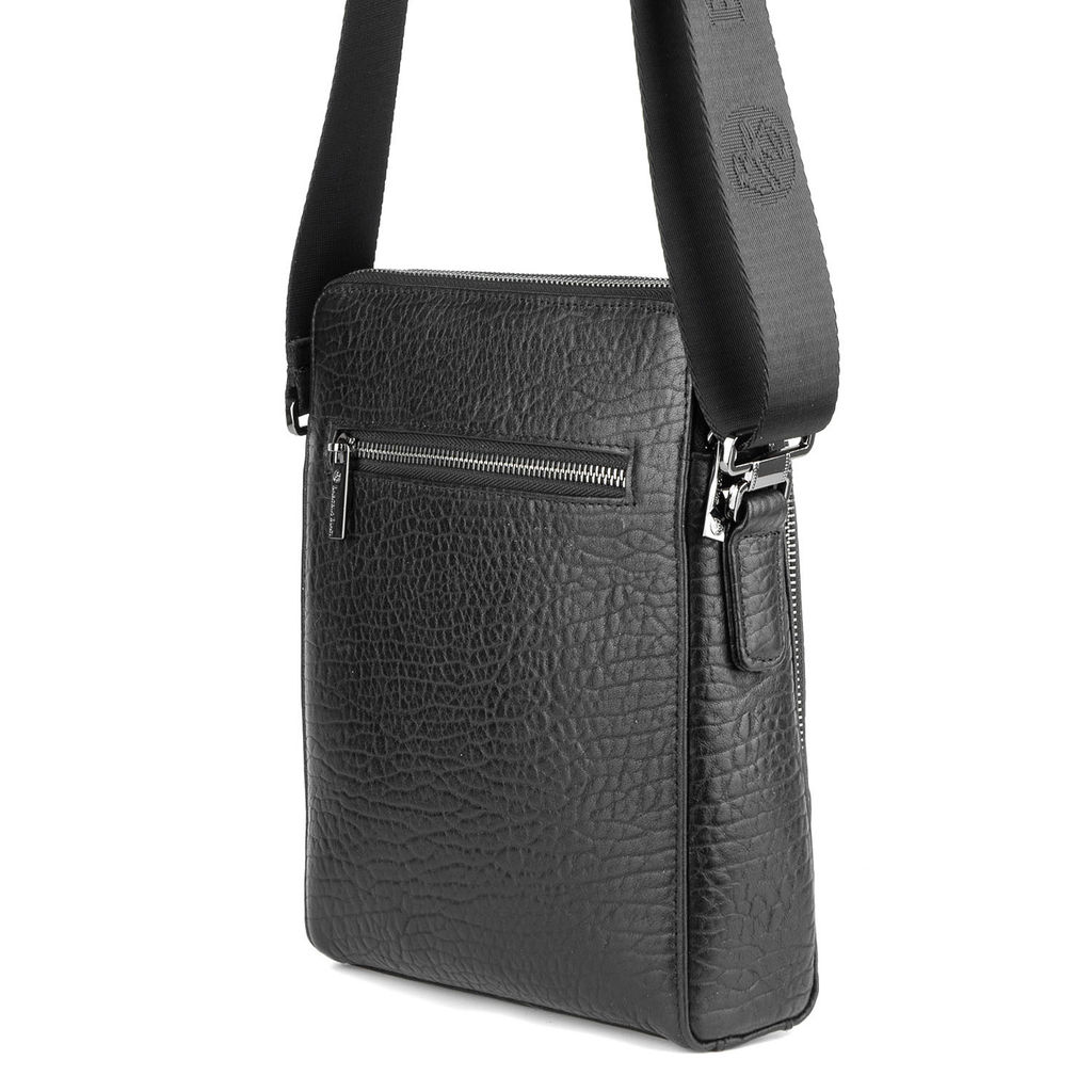 Мужская кожаная сумка - Barcelo biagi фото 3