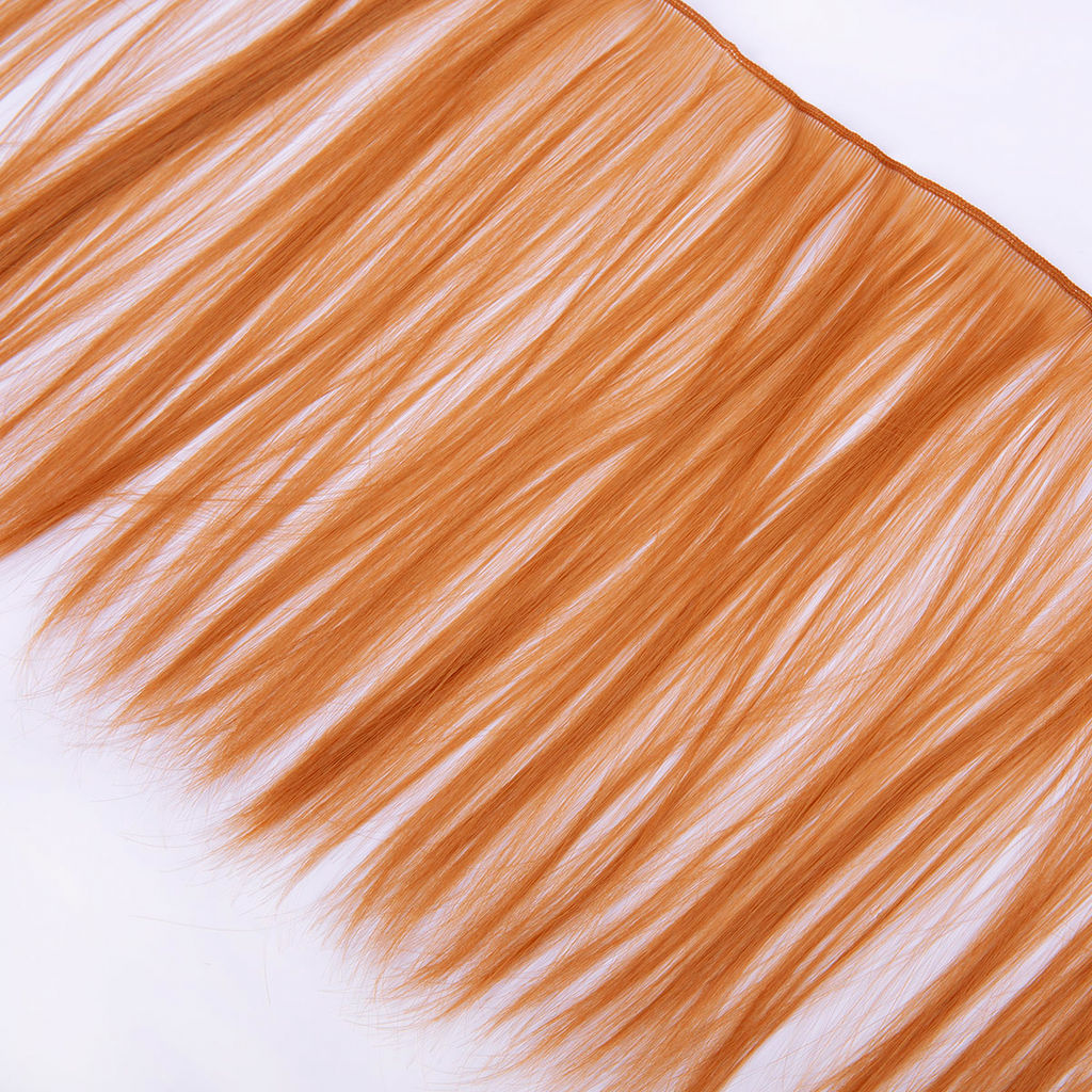 HobbyBe HAR-3 Тресс для кукол 25 см 100 см 34 г 18 золотисто-медный