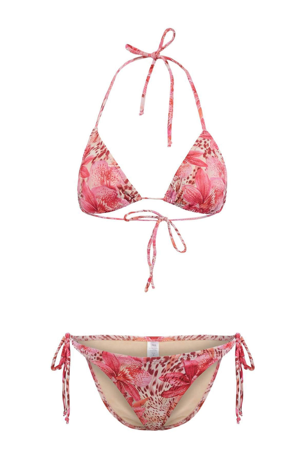 TRENDYOLMILLA Batik Desenli Ucgen Baglamal? Regular Bikini Tak?m? TBESS22BT0003  фото 32