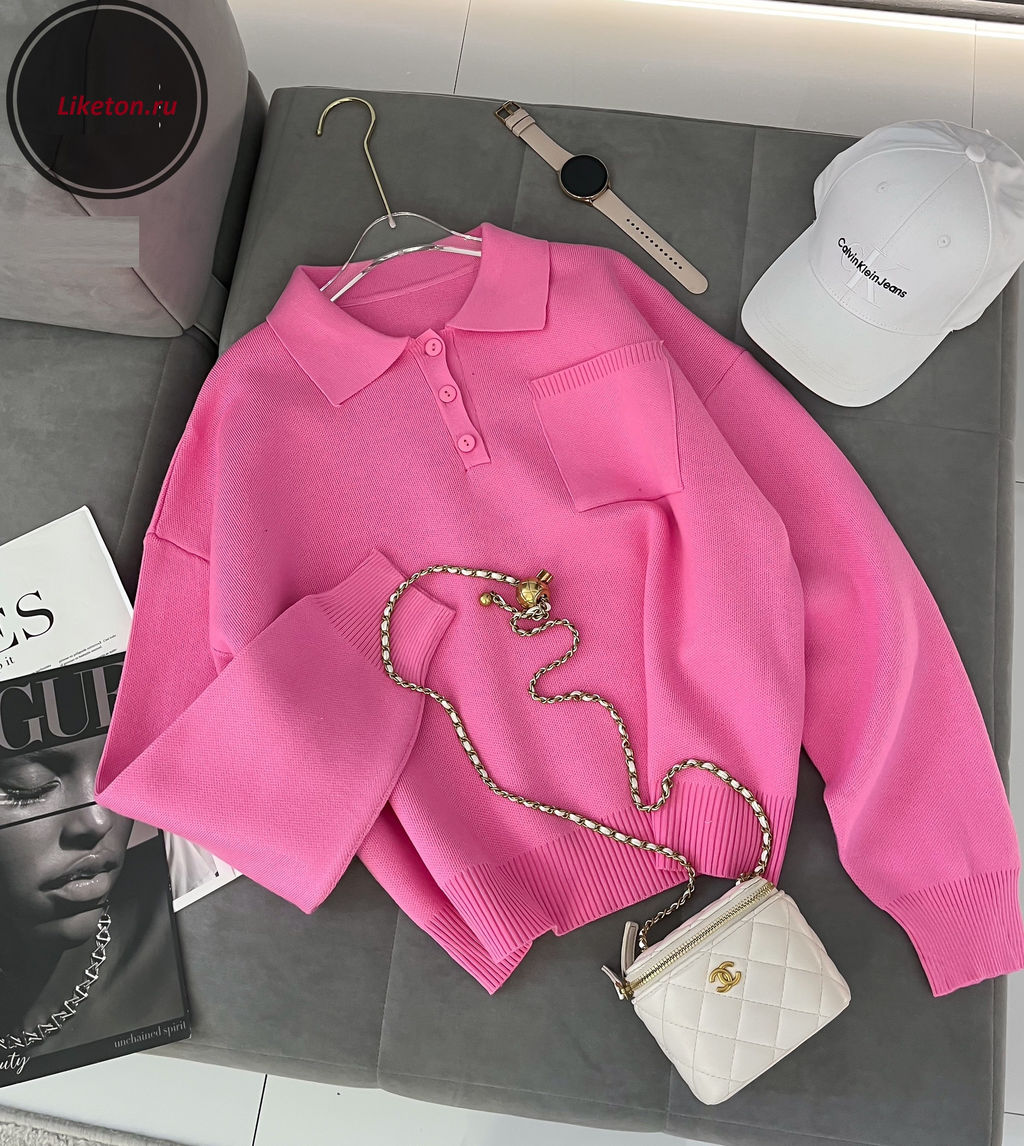 Свитер-поло