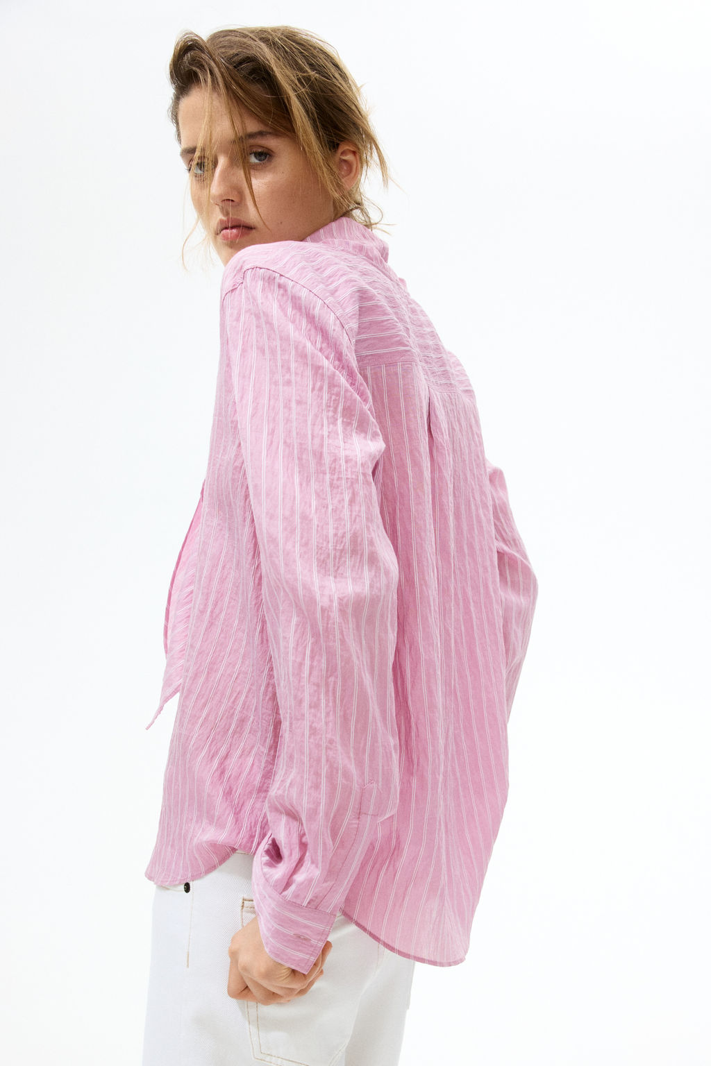 Camisa con cuello fular - H&m фото 3