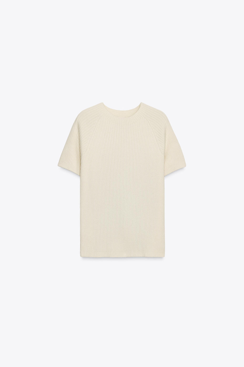 RIBBED KNIT TOP WITH BOW - Zara фото 6