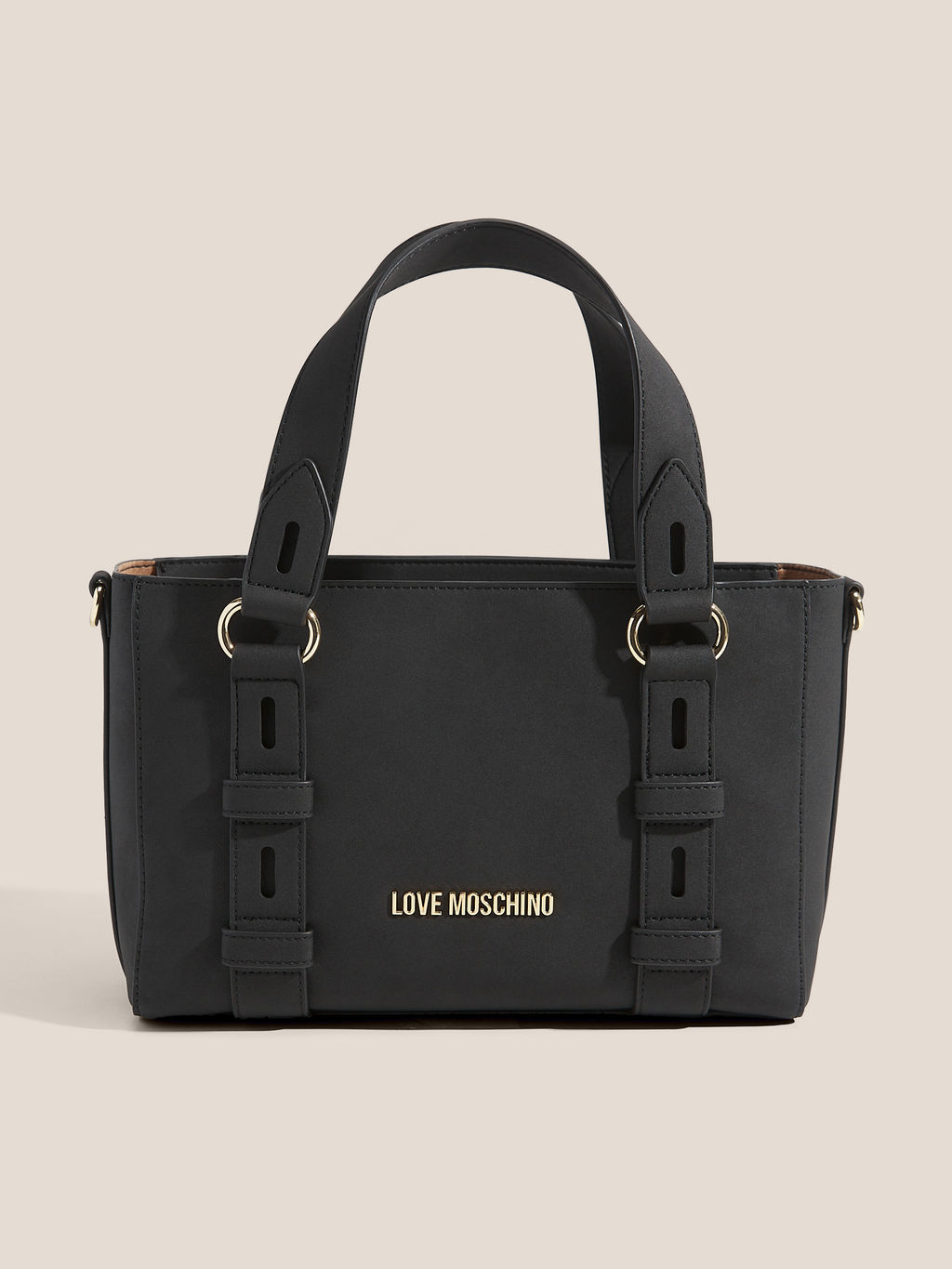Женский тоут LOVE MOSCHINO BUCKLED UP Артикул 4561233, черный