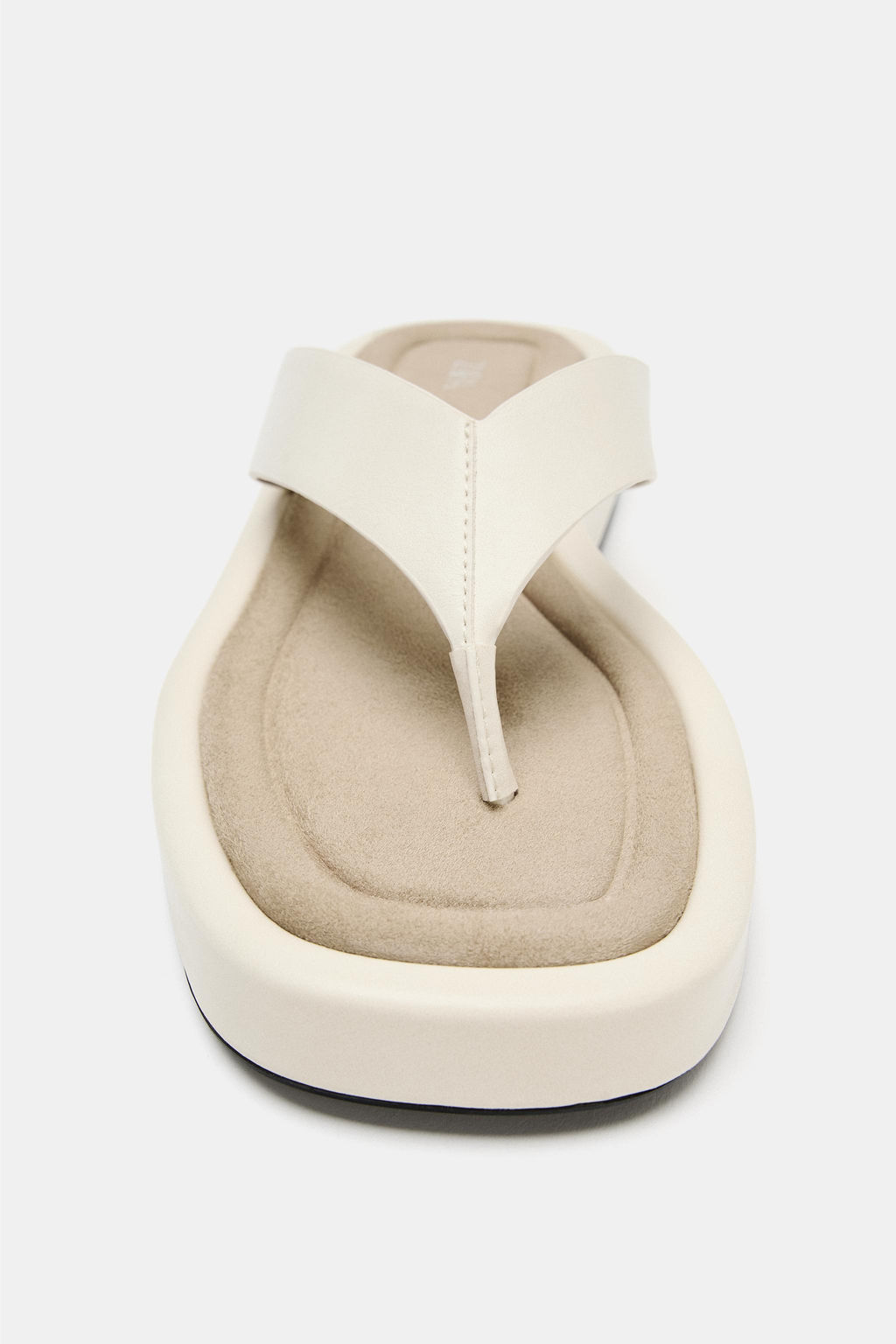 SANDALIA PLATAFORMA / blanco - Zara фото 6