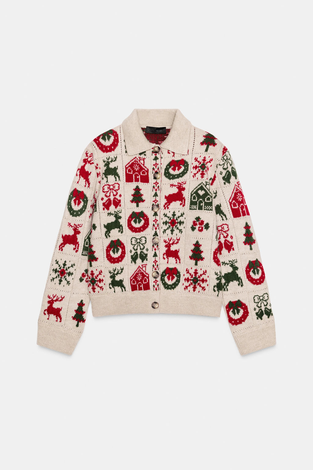 JACQUARD CHRISTMAS CARDIGAN