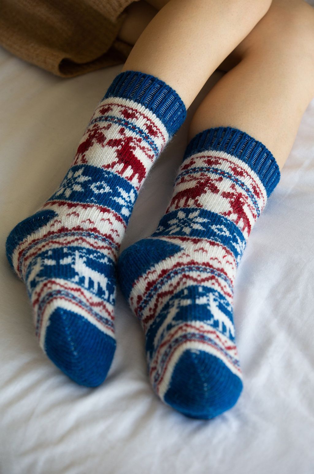 Женские шерстяные носки Happyfox