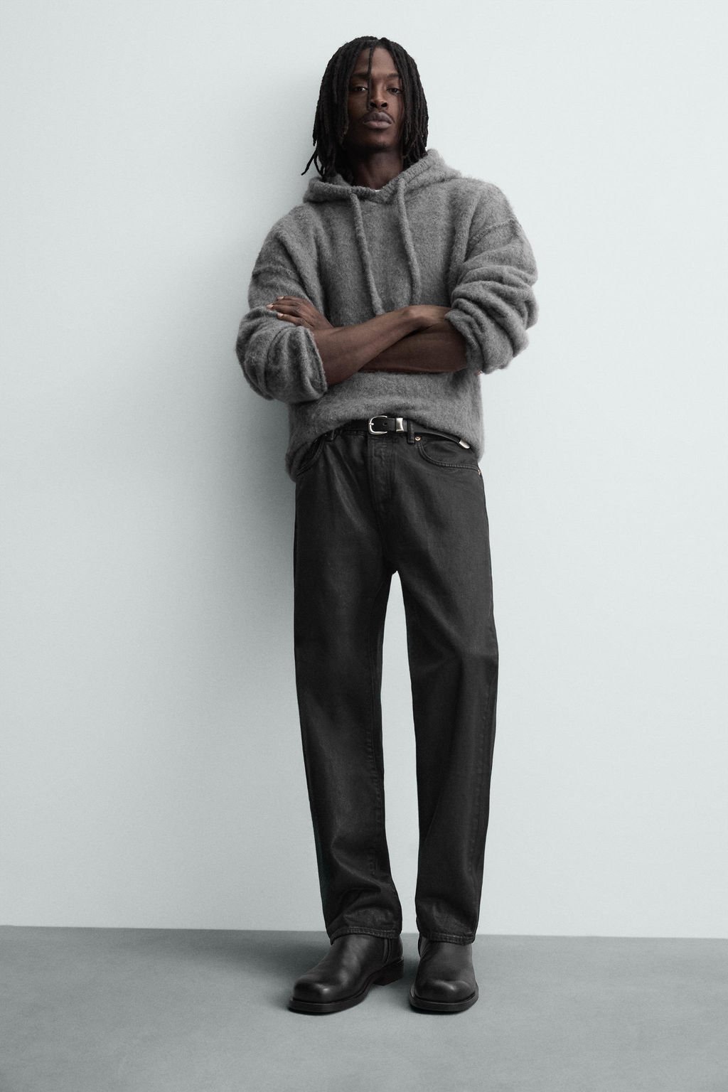 BRUSHED KNIT SWEATSHIRT - Zara фото 6