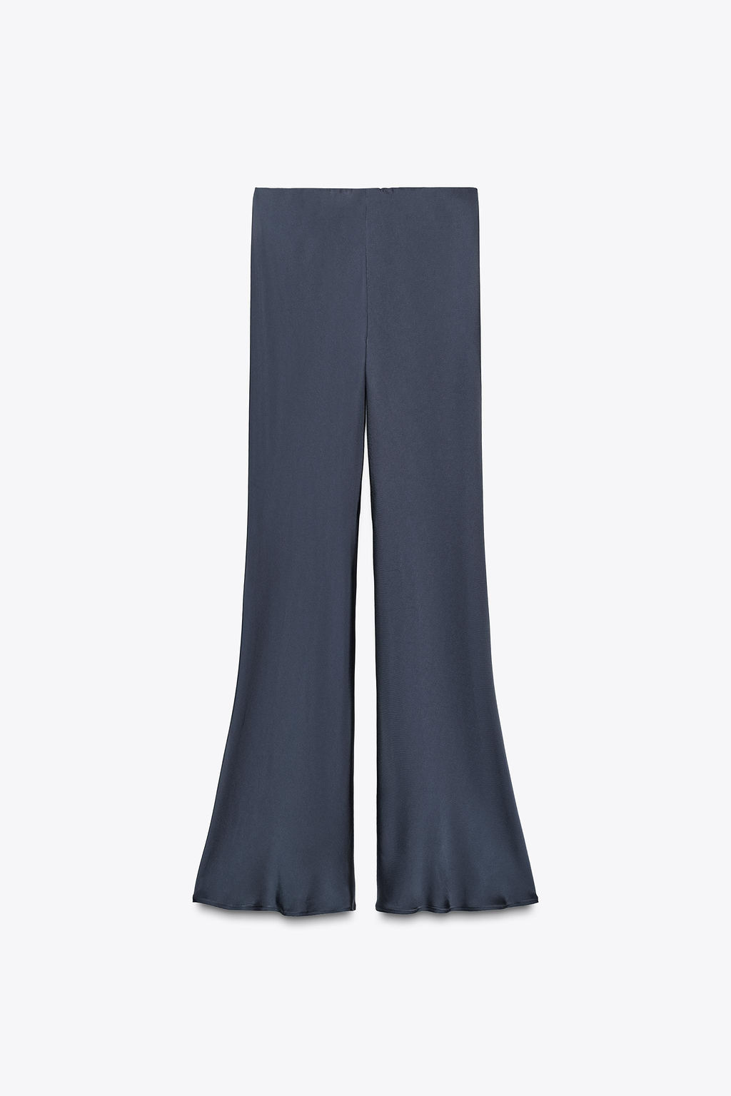 ZW COLLECTION SATIN FLARE TROUSERS