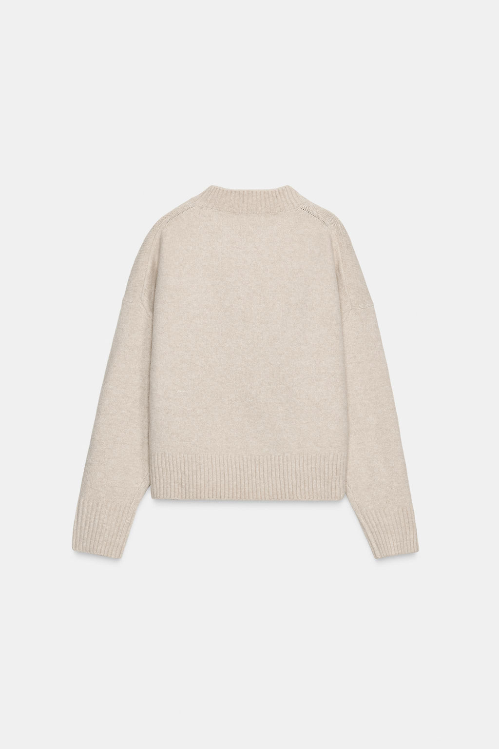 SOFT PLAIN KNIT SWEATER - Zara фото 17