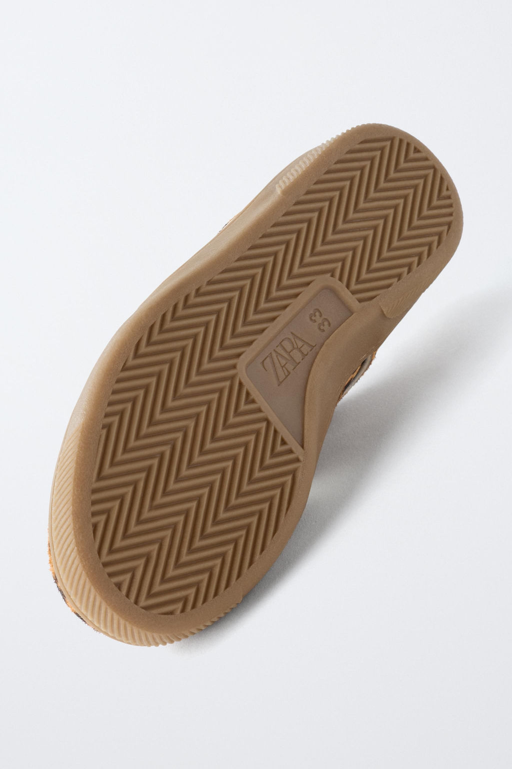 LEOPARD PRINT LEATHER SNEAKERS - Zara фото 7