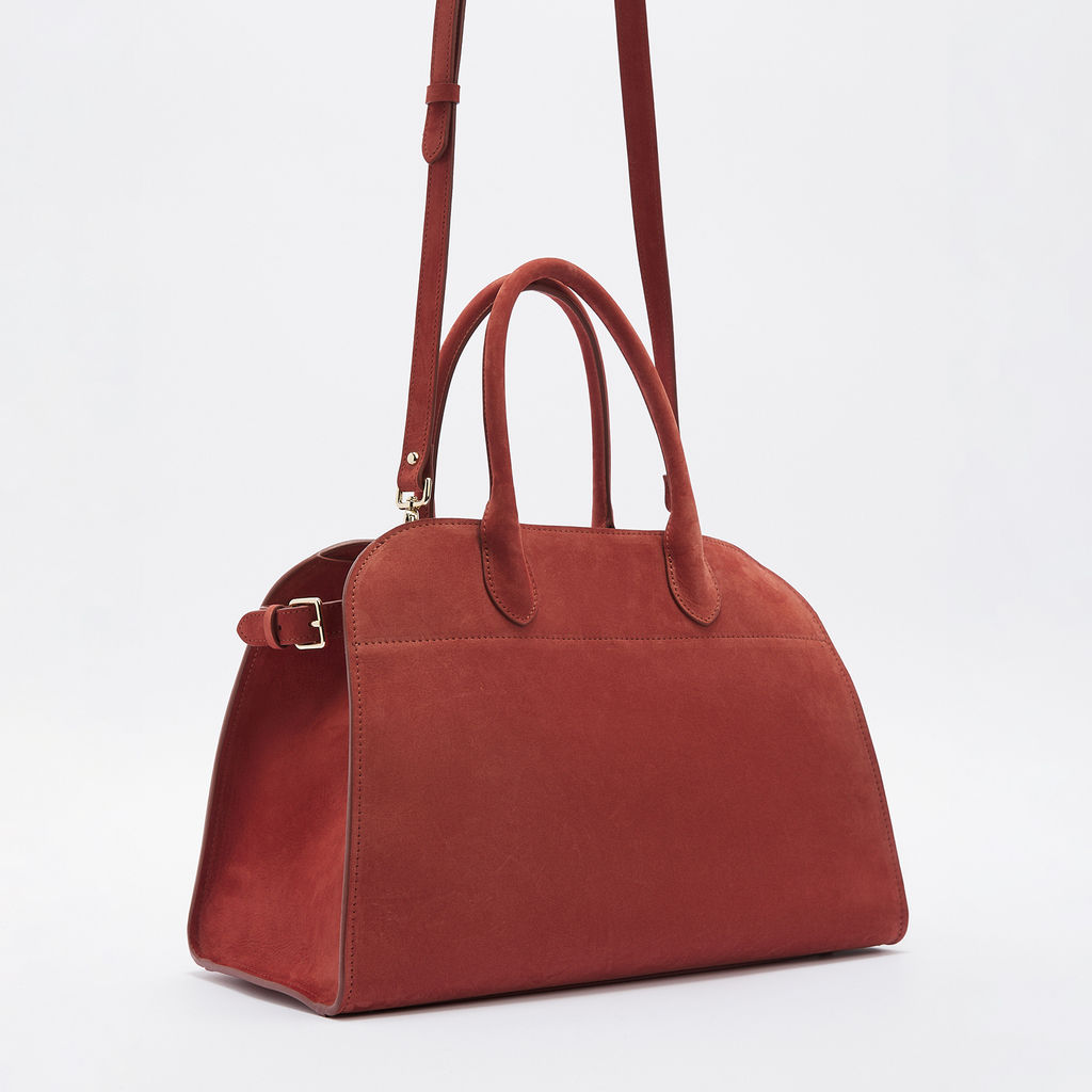 Женский тоут CALZETTI ASHLEY Артикул 4249644, кирпичный  фото 3