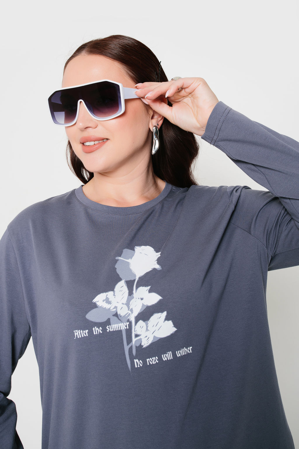 95% хлопок, 5% эластан футболка лонгслив джемпер - Prima linea фото 4