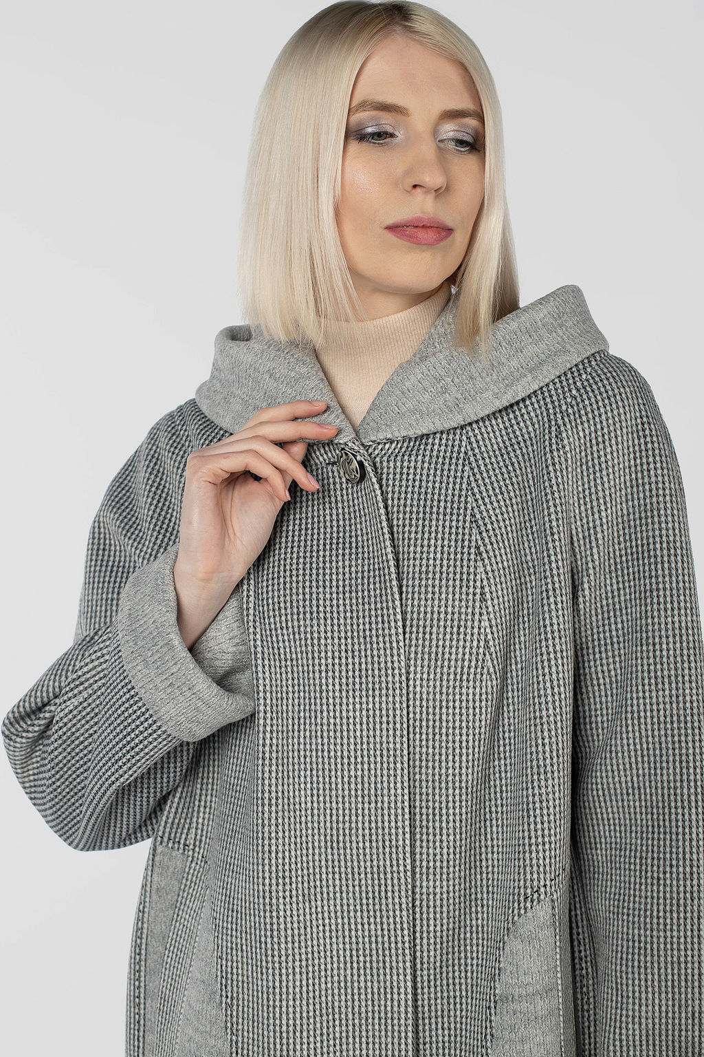 Пальто женское демисезонное - El podio фото 5