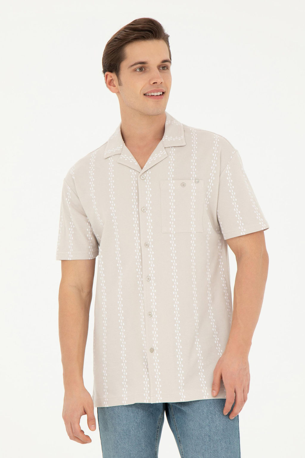 Мужская футболка Stone Comfort с воротником-поло - U.s. polo assn фото 8