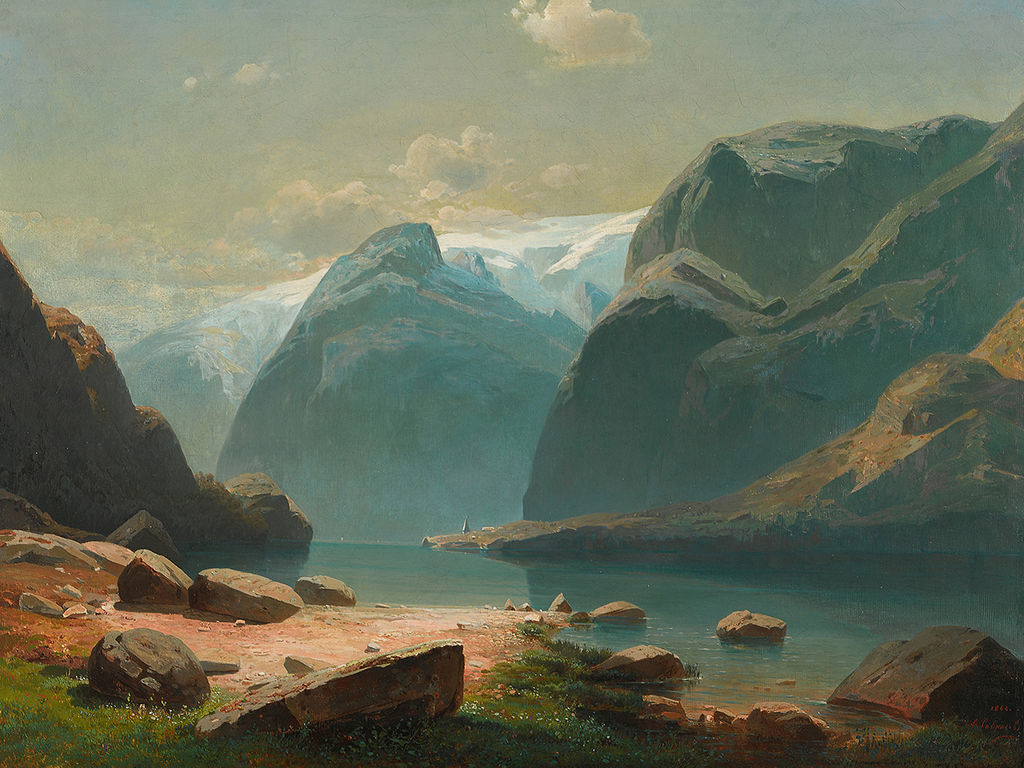 ФРЕЯ GTG-PZLD-013 Пазл деревянный Озеро в горах Швейцарии. 1866. Саврасов А.К. 500 элемент