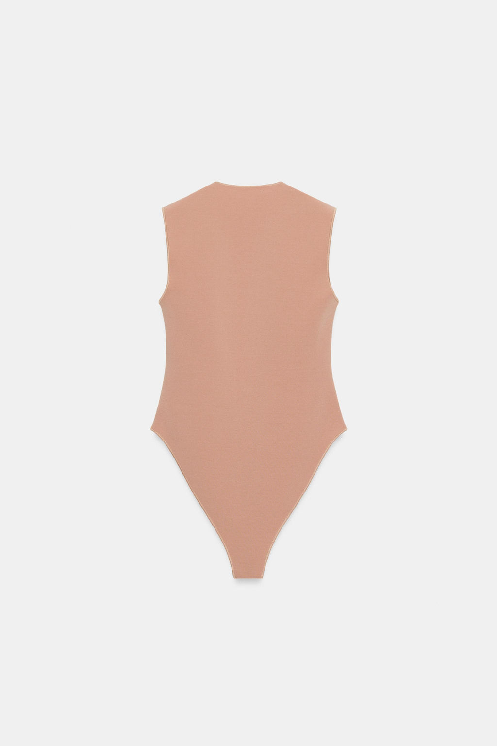 BODY ESCOTE CUADRADO STRETCH / Rosa palo - Zara фото 2