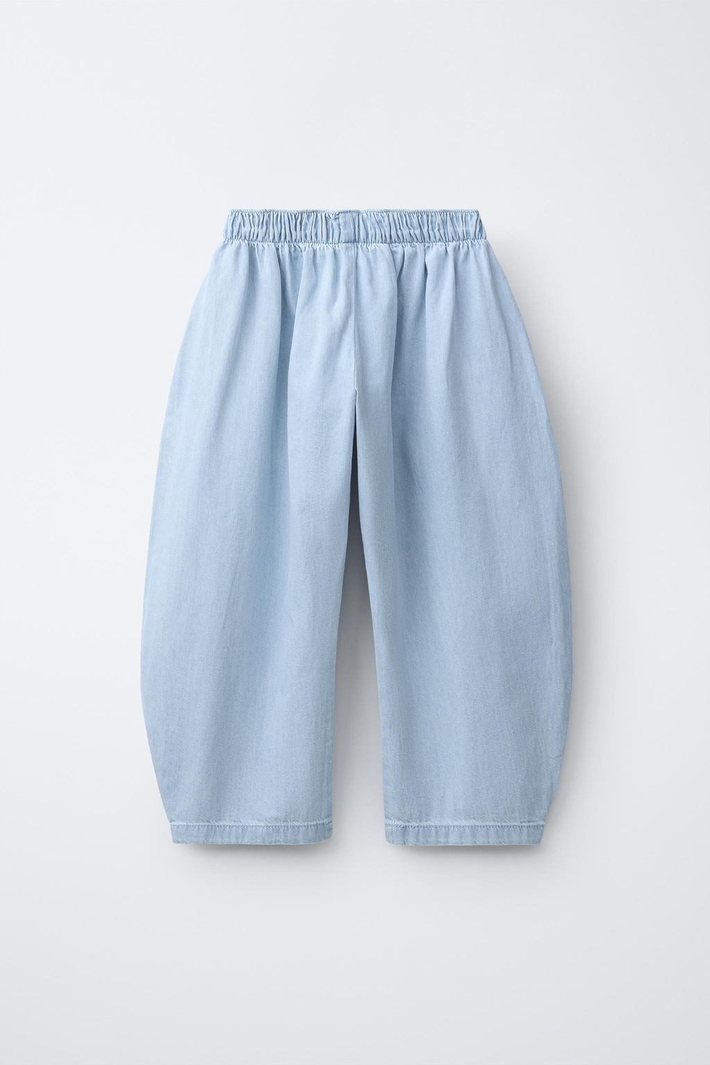 JEANS BALLOON FLUIDO / Azul claro - Zara фото 4