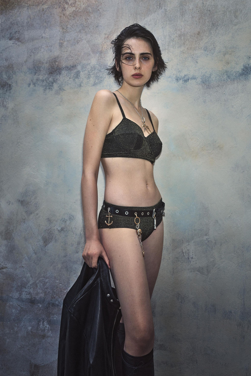 SPARKLY BIKINI TOP KATE MOSS X ZARA  фото 5