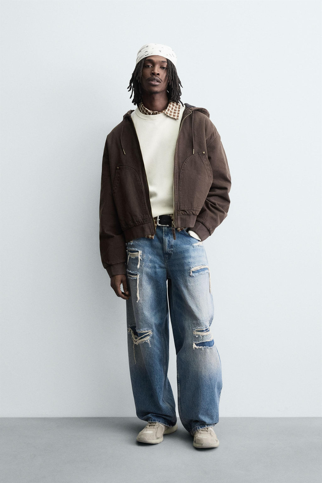 QUILTED HOODED JACKET