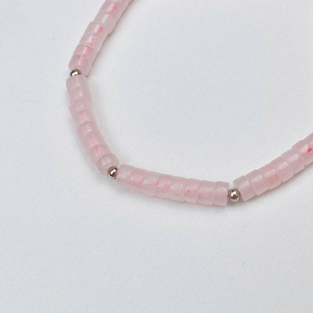 Браслет из Розового кварца - Радуга самоцветов фото 3