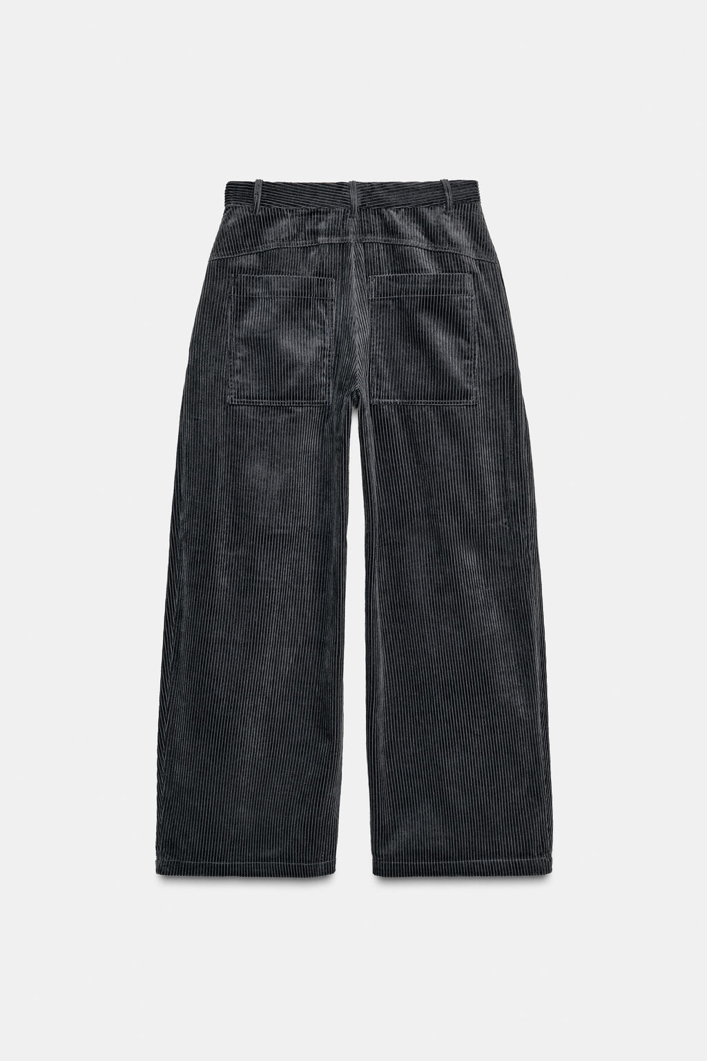 ZW COLLECTION CORDUROY TROUSERS WITH DARTS - Zara фото 10