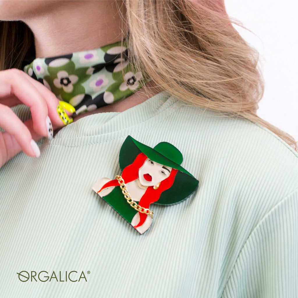 Брошь Аристократка - Orgalica фото 2