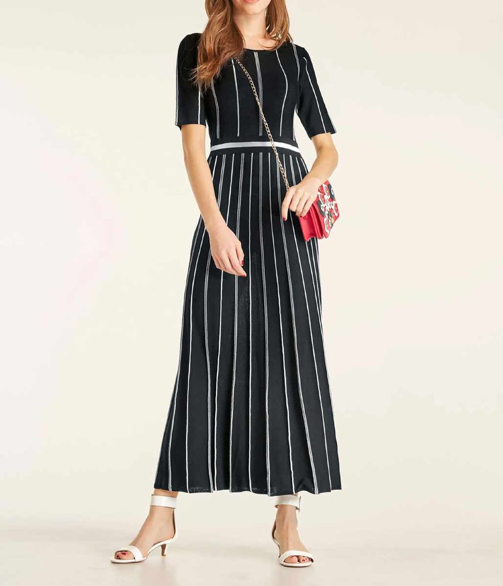 Платье, черно-белое - Heine фото 4