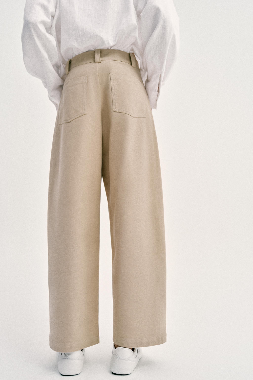 PANTAL?N BARREL / Tostado - Zara фото 5