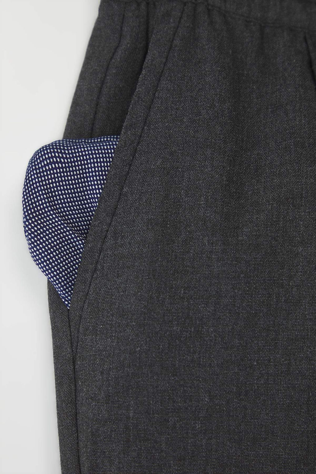 Antrasit Wide Leg Bol Kumas Baggy Pantolon TMNSS23PL00039