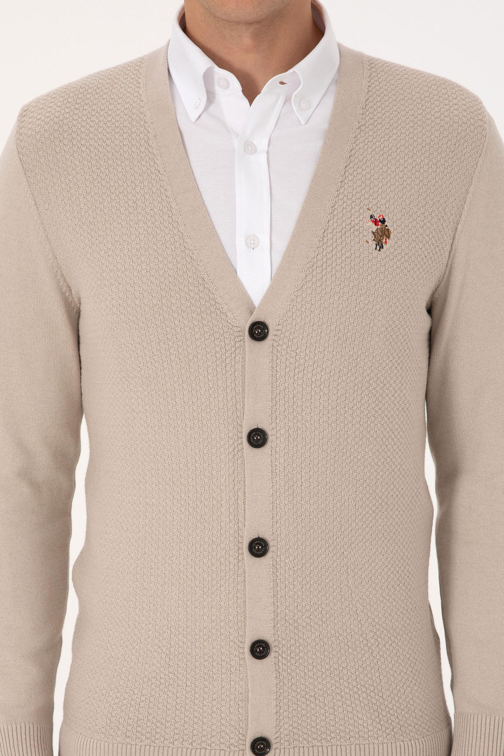 Erkek Ta_ Melanj Basic Triko H_rka - U.s. polo assn фото 6