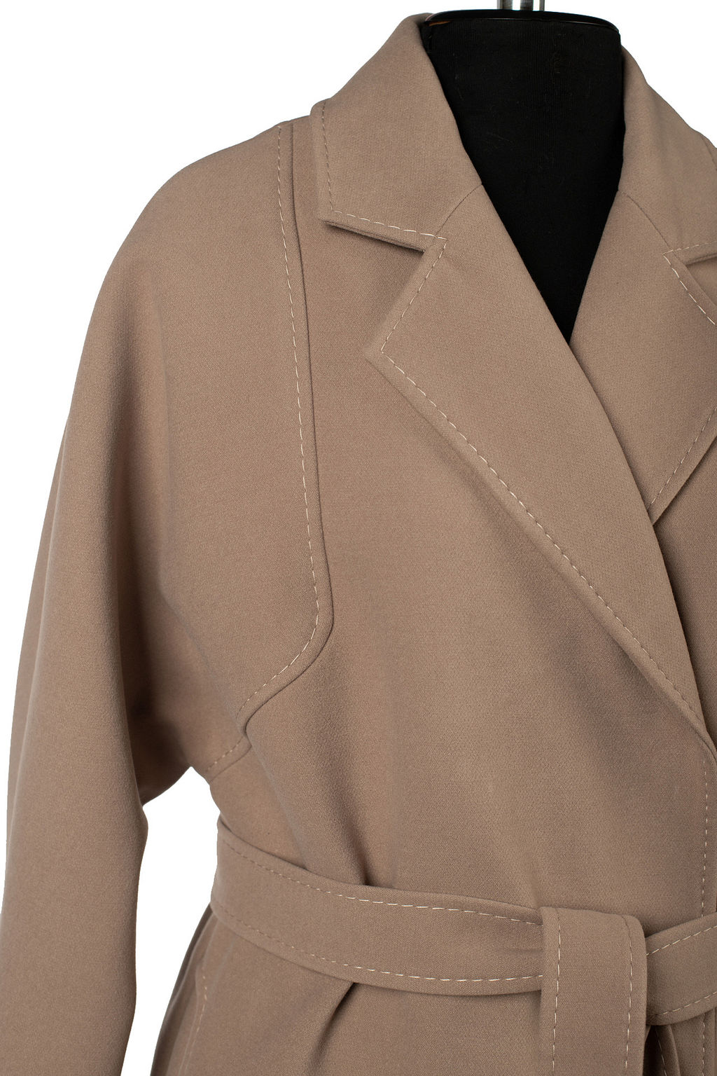 01-12022 Пальто женское демисезонное (пояс) - El podio фото 11