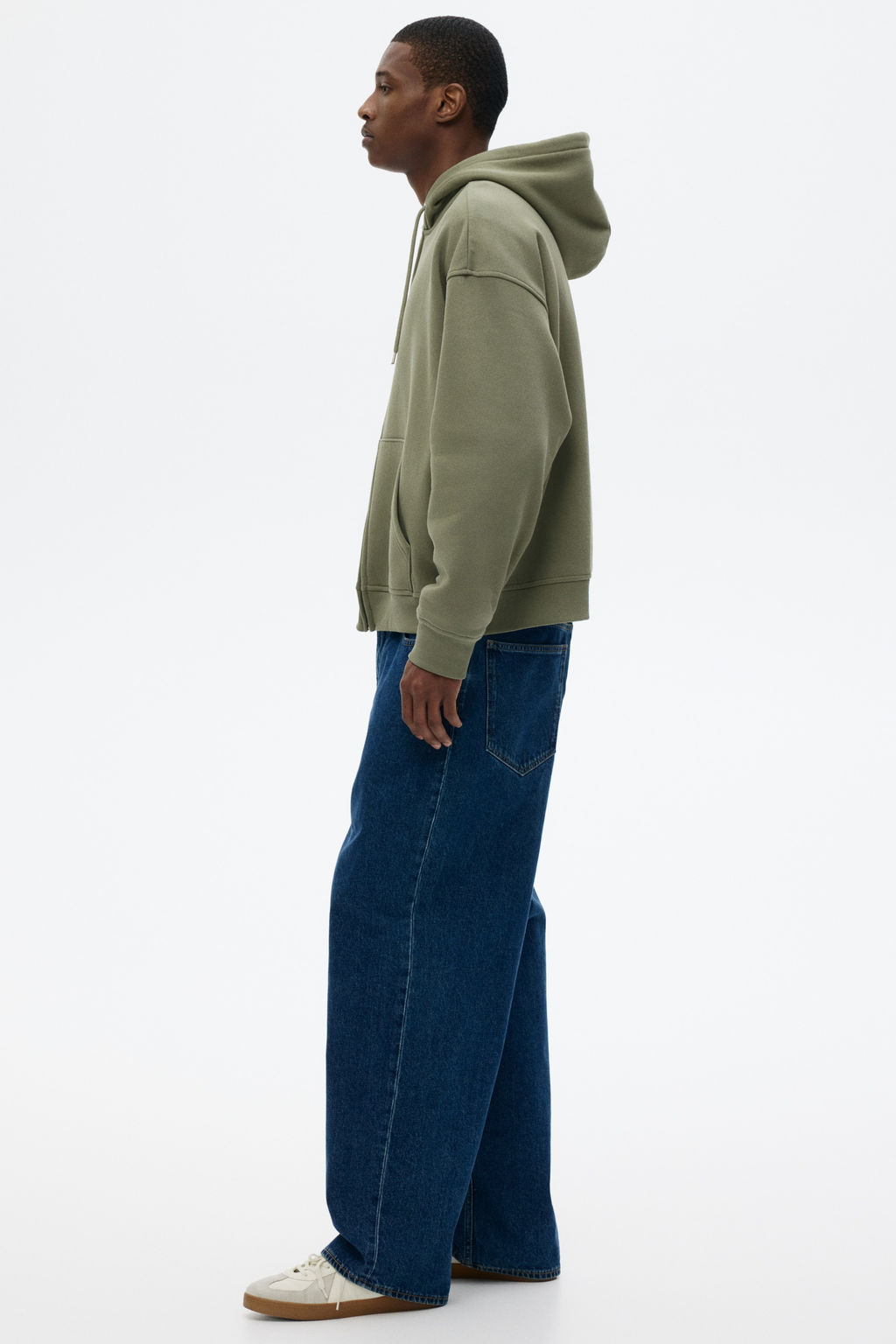Chaqueta sudadera con capucha Loose Fit - H&m фото 13