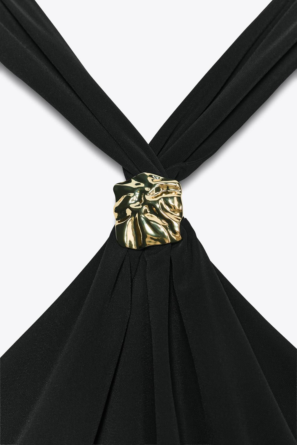 CROSSOVER DRESS WITH DETAIL - Zara фото 8
